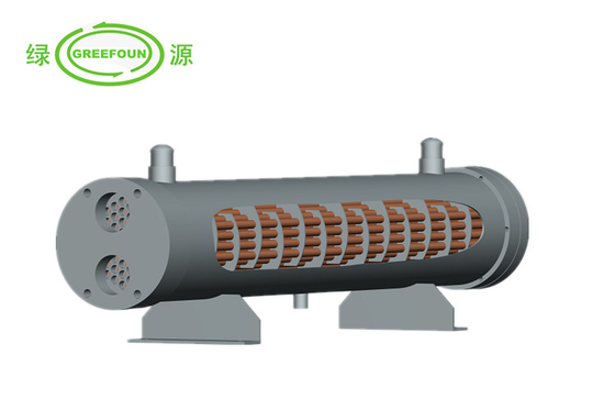 Corrosiebestendige Enige Kring Shell Tube Heat Exchanger
